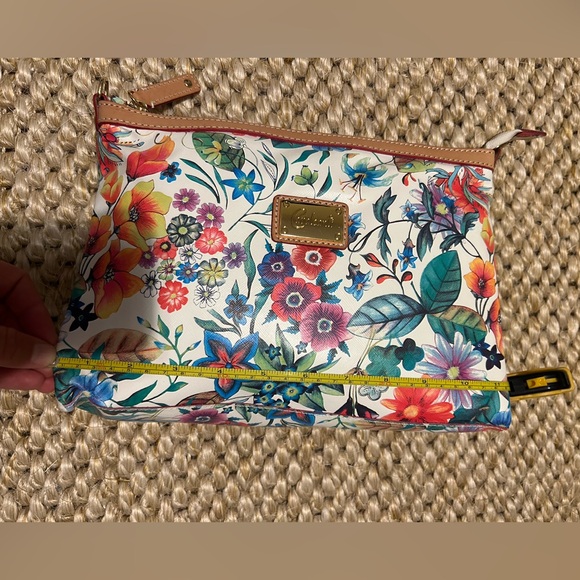 NWT Cavalcanti White Floral Purse - Picture 12 of 14